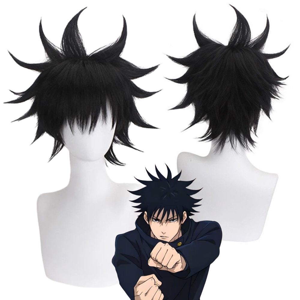 Quality Men'S Accessories - Anime JJK Megumi Fushiguro Cosplay Peruk