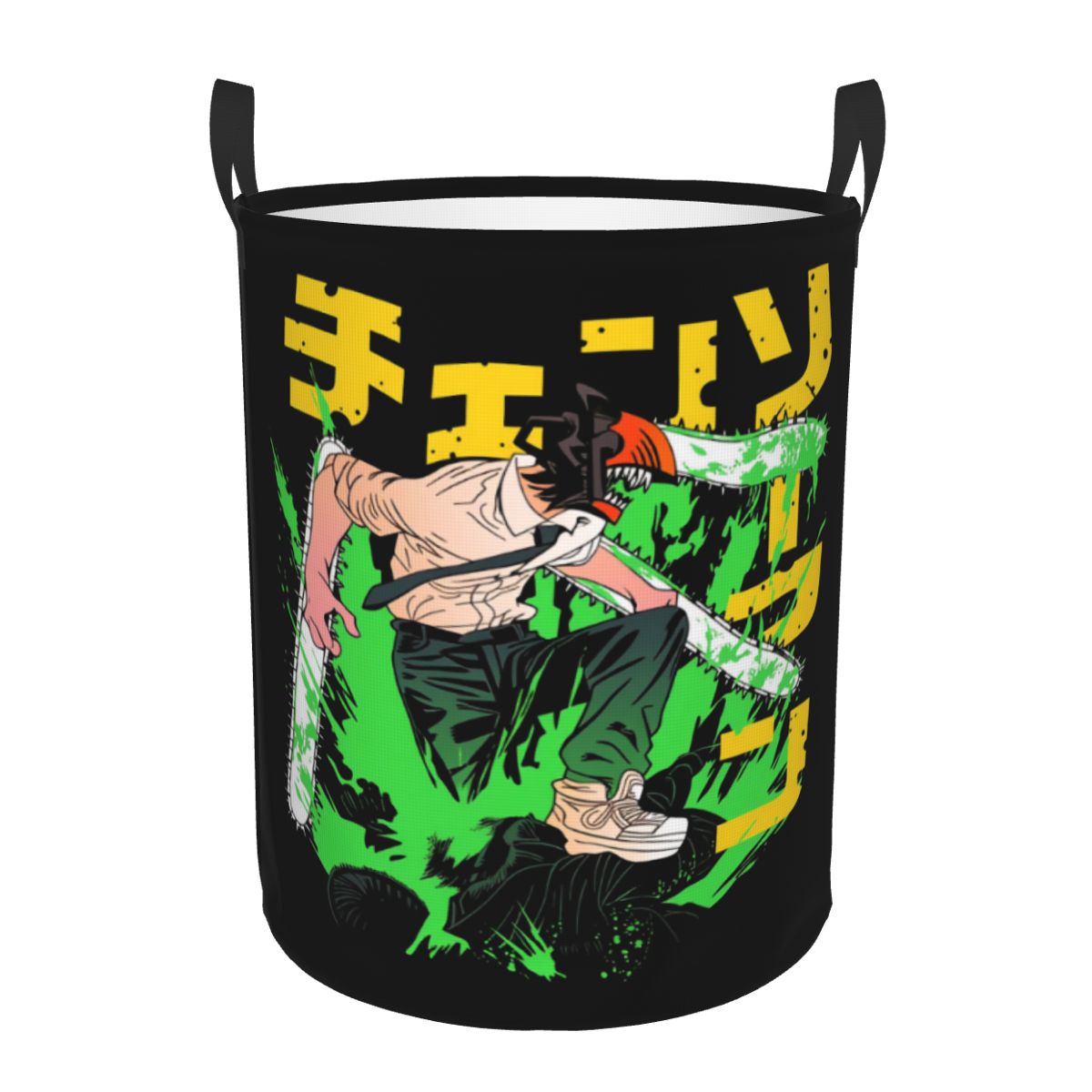 Men Accessories Hamper - Denji Chainsaw Man Anime Çamaşır Sepeti
