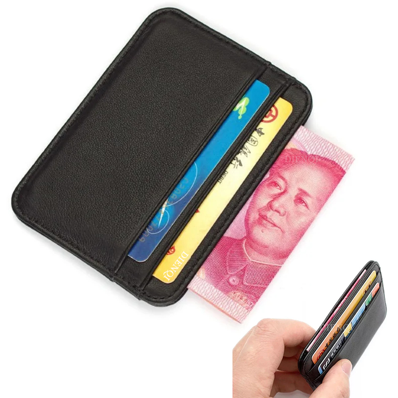Men'S Accessories Wallet - Hakiki Deri Kartvizitlik Erkek İş Kimlik