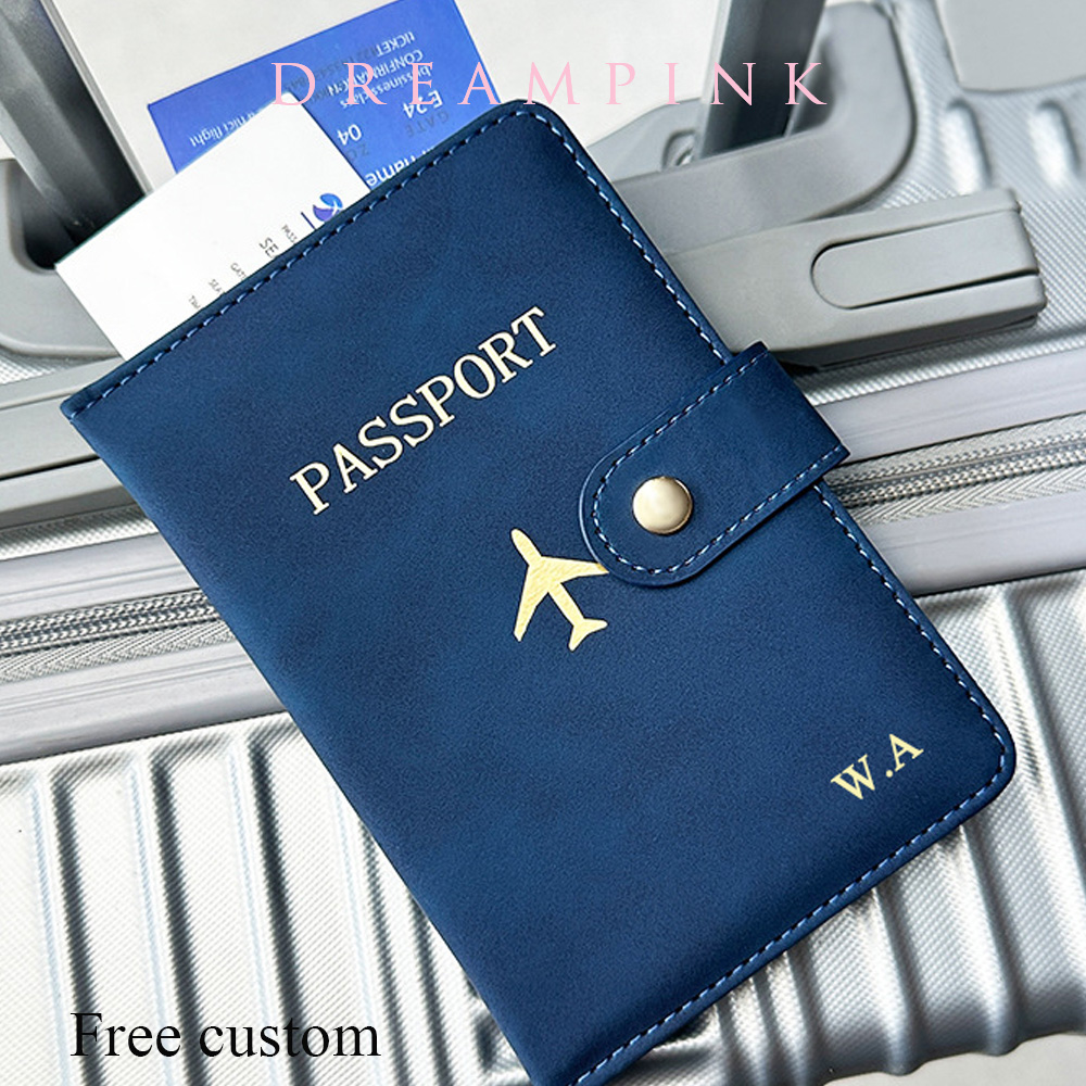 Men'S Accessories Wallet - Kişiselleştirilmiş İsim Seyahat Pasaport Cüzdanı Lüks