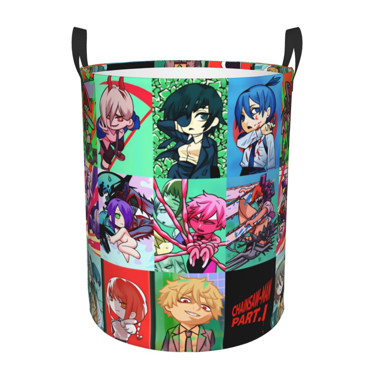 Men Accessories Hamper - Katana Man Chainsaw Man Makima Çamaşır