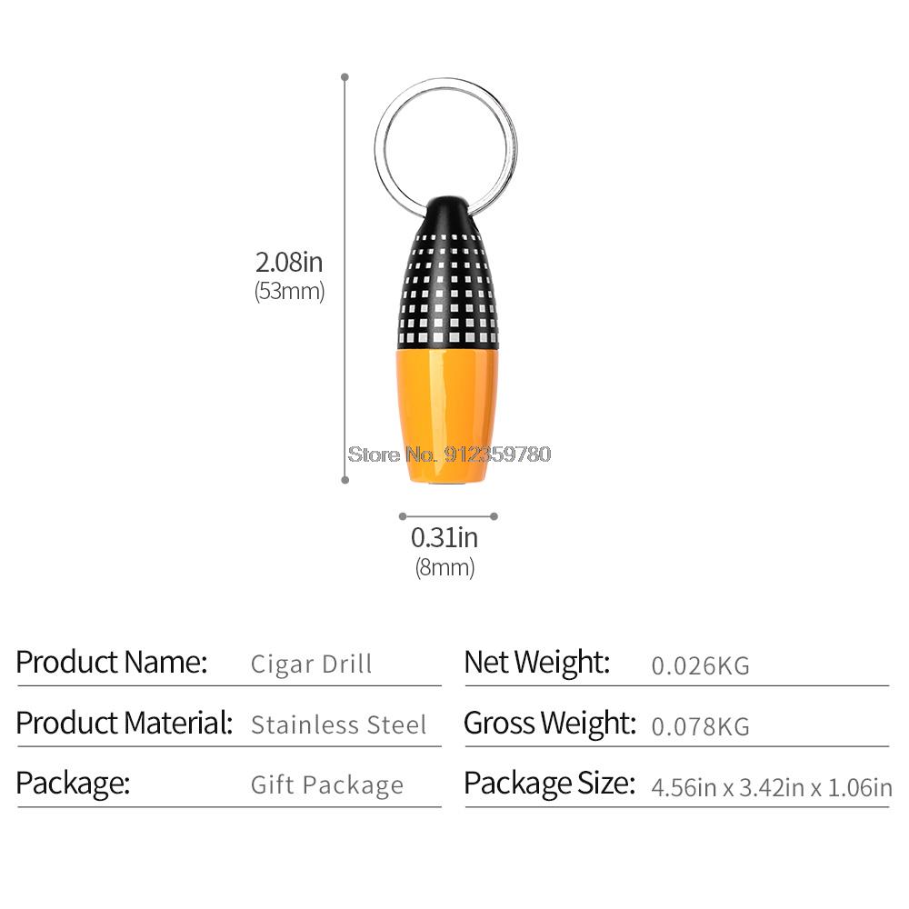Quality Men'S Accessories - Yüksek Kaliteli Ayrılabilir Paslanmaz Çelik Puro
