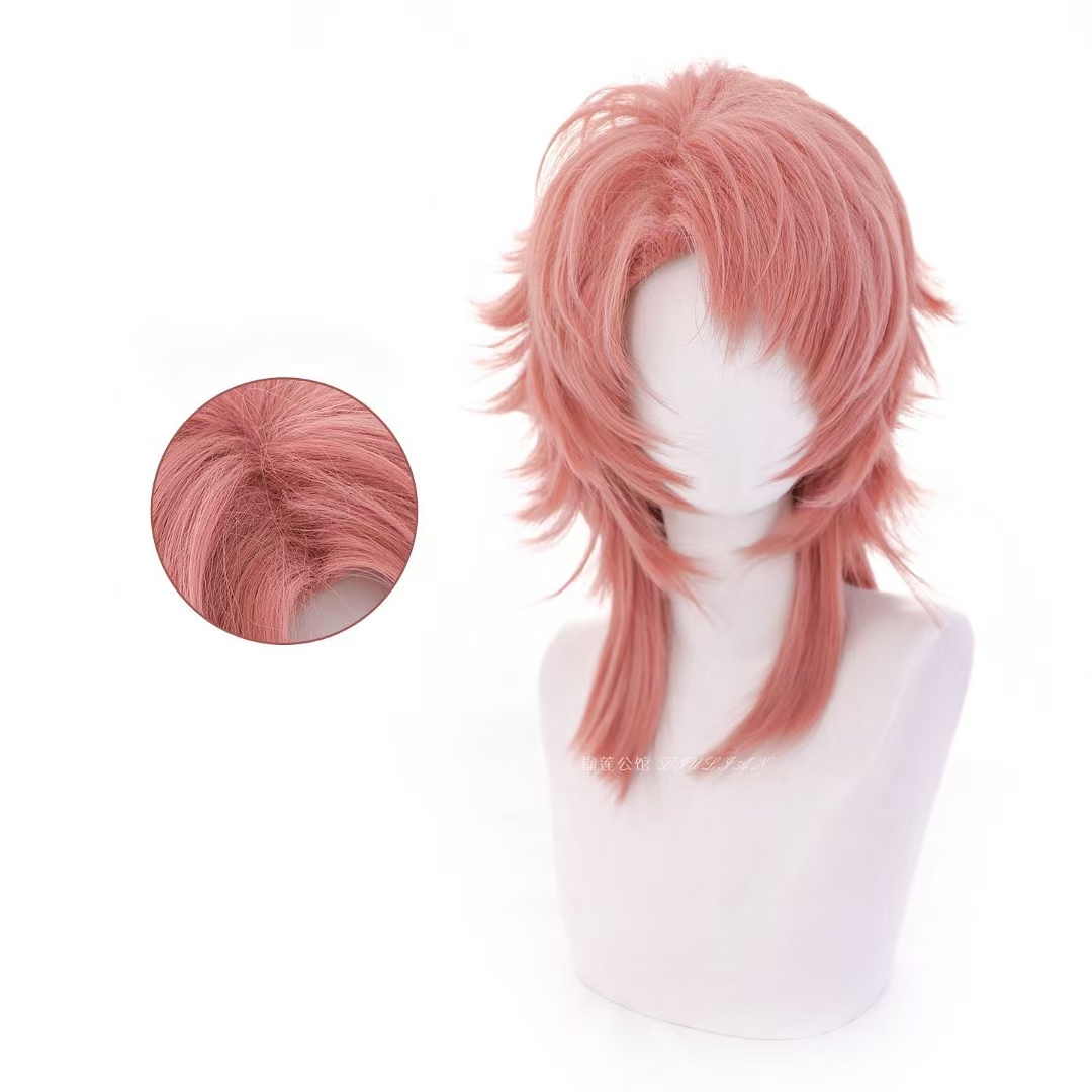 Sabito Cosplay Peruk Pembe Tur - Mens Accessories Style incelemesi ve fiyatı
