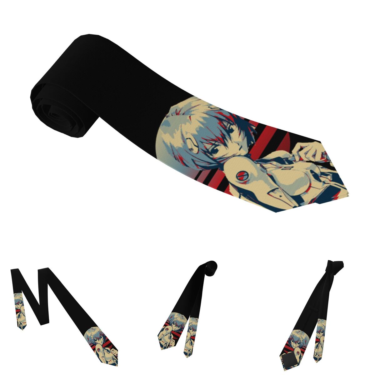 Rei Ayanami Klasik Kravatlar U - Men Accessories For Neck incelemesi ve fiyatı