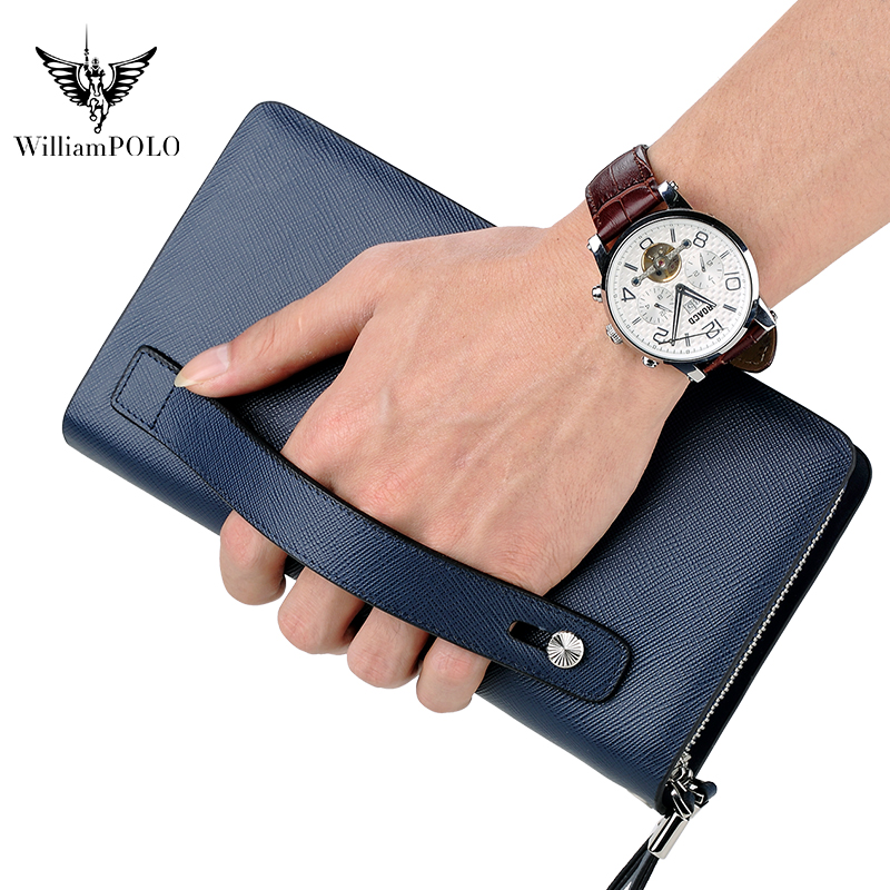 WILLIAMPOLO Lüks erkek Deri el - Men'S Accessories Wallet incelemesi ve fiyatı