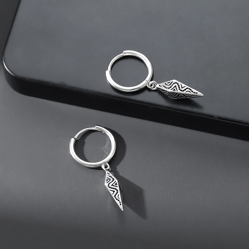 Vintage Geometri Desen Koni Ku - Men'S Accessories Drop Shipping incelemesi ve fiyatı