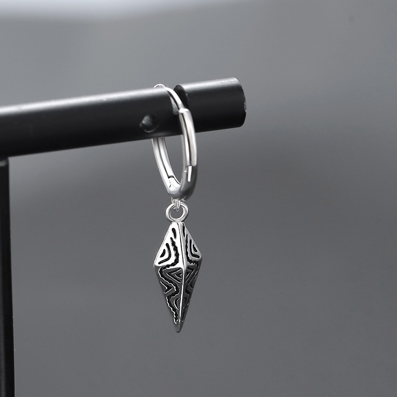 Vintage Geometri Desen Koni Ku - Men'S Accessories Drop Shipping incelemesi ve fiyatı