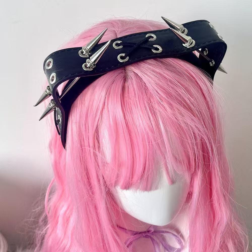 Punk Harajuku Perçinli Saç Ban - Men Accessories Earrings incelemesi ve fiyatı