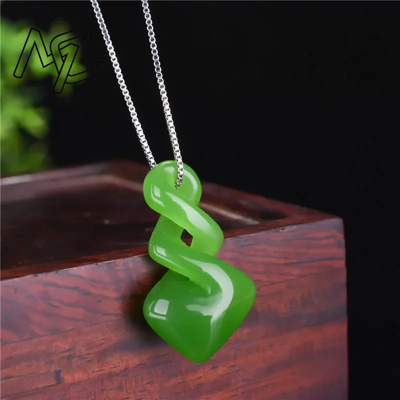 Doğal Hetian Yeşim Yeşil Renk  - Men'S Accessories Drop Shipping incelemesi ve fiyatı
