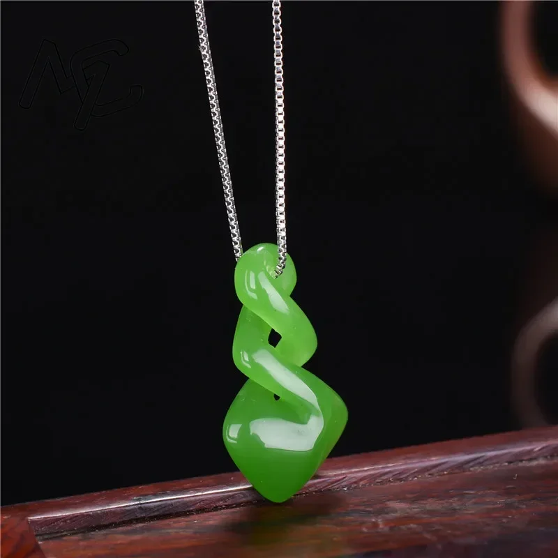 Doğal Hetian Yeşim Yeşil Renk  - Men'S Accessories Drop Shipping incelemesi ve fiyatı