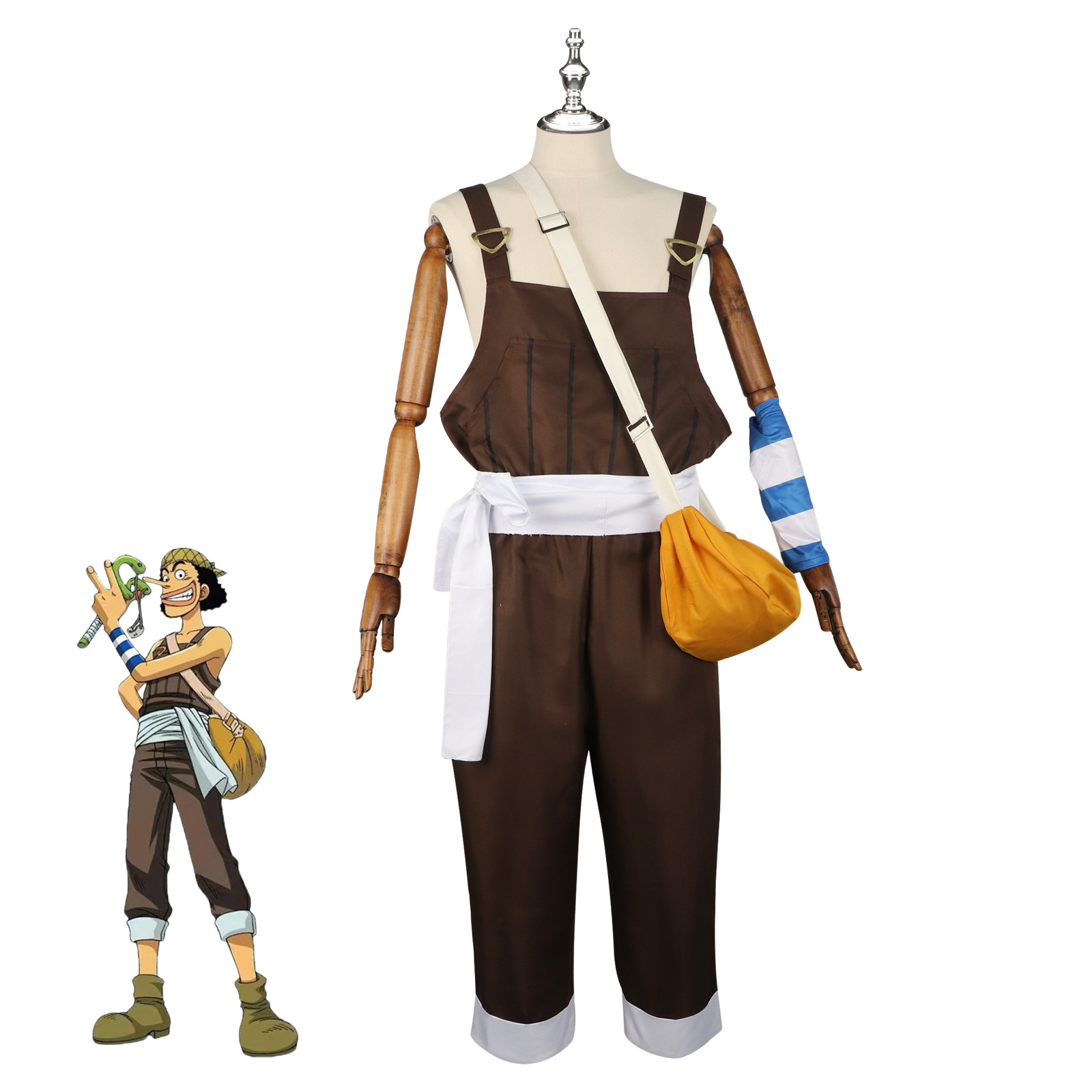 Anime UUsopp Cosplay Kostüm Ka - Men'S Accessories Japan incelemesi ve fiyatı