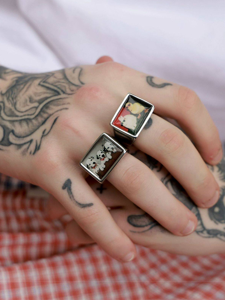 Bakır Alaşım Hayvan Fotoğraf B - Men Accessories Photos incelemesi ve fiyatı