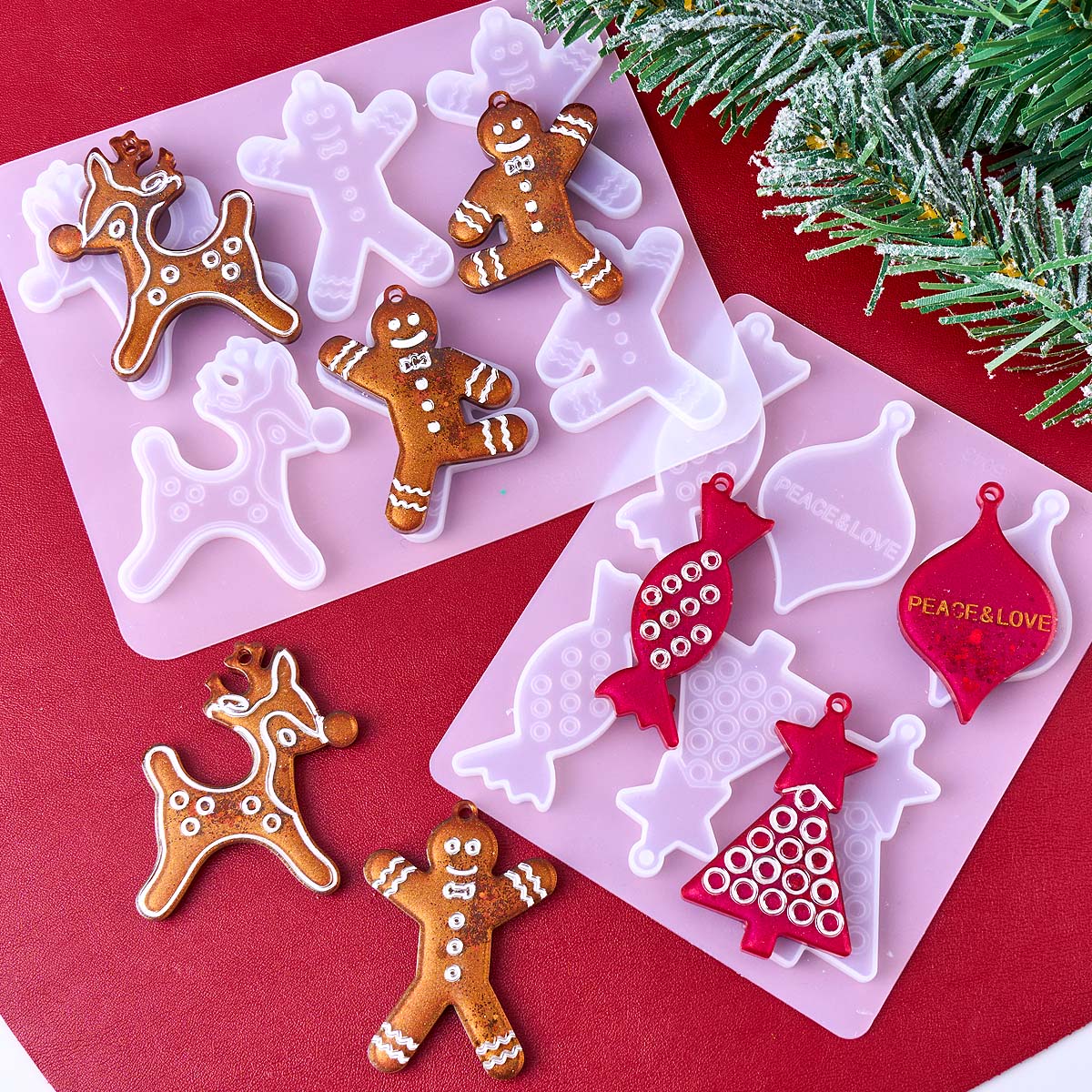 Noel Serisi Küpe Kolye Silikon - Men Accessories Earrings incelemesi ve fiyatı