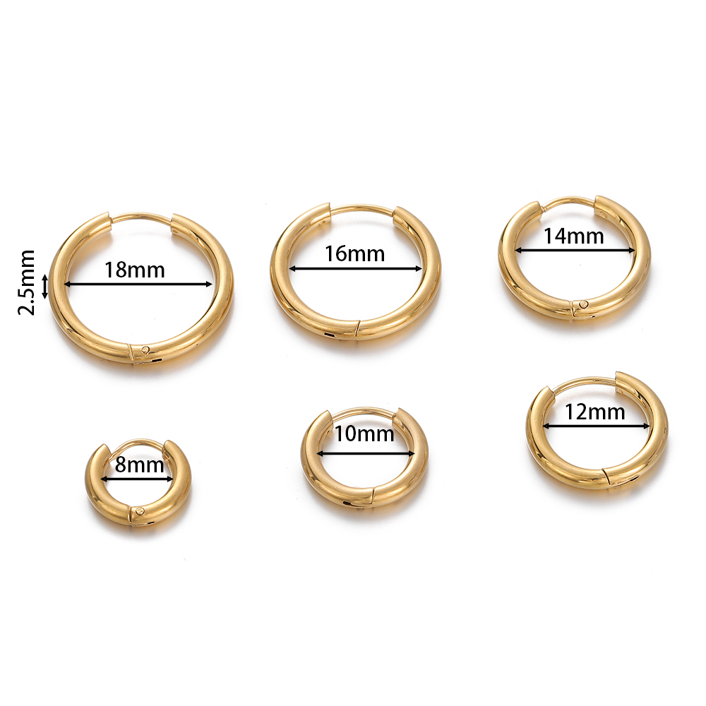 2 adet 8/10/12/14/16/18mm Pasl - Men Accessories Earrings incelemesi ve fiyatı