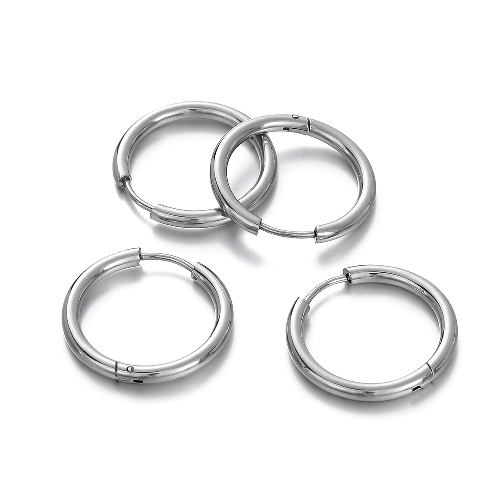 2 adet 8/10/12/14/16/18mm Pasl - Men Accessories Earrings incelemesi ve fiyatı